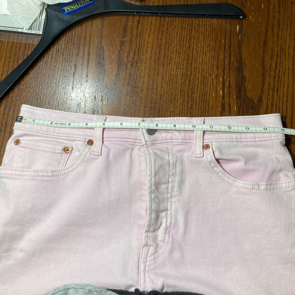 Levi's wedgie skinny distressed ankle baby pink - Picture 4 of 10